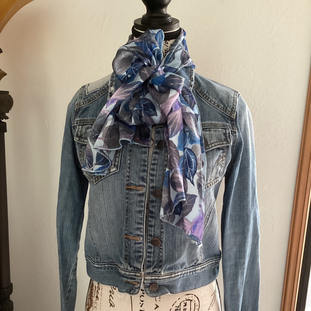 1970 Vintage Genuine Quality Roxy Distressed Denim Jacket